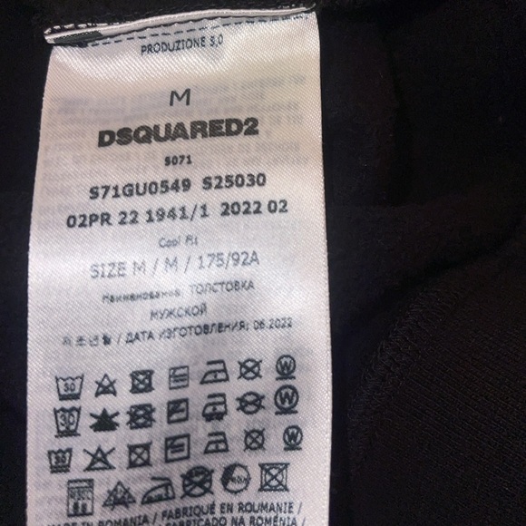 Dsquared2 Hoodie Sweater - Picture 7 of 7